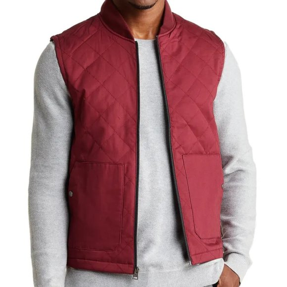 CONSTRUCT Men's Quilted Vest - L - Picture 1 of 4